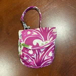 Vera Bradley Pacifier holded